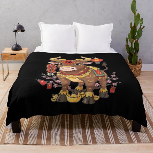 Item preview, Golden Fortune Ox Celebration designed and sold by ZodiacWonders.
