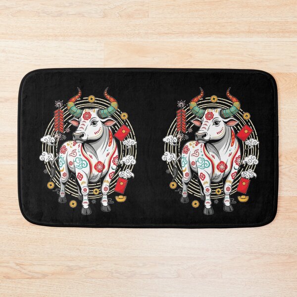 Item preview, Festive Fortune Ox designed and sold by ZodiacWonders.