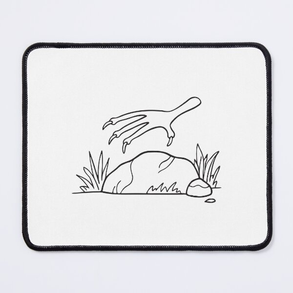 Item preview, A talon reaching from behind a rock designed and sold by rasagamastore.
