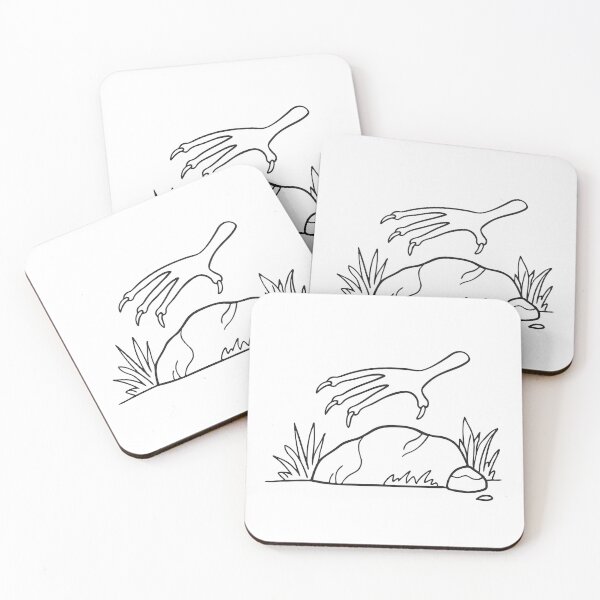 Item preview, A talon reaching from behind a rock designed and sold by rasagamastore.