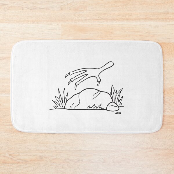 Item preview, A talon reaching from behind a rock designed and sold by rasagamastore.