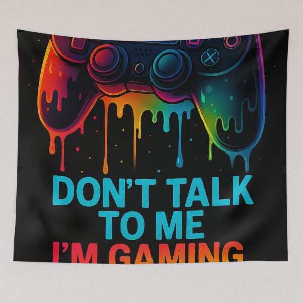 Artikelvorschau, Gaming Controller – Don’t Talk I’m Gaming entworfen und verkauft von LiLeDesigns.