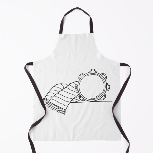 Item preview, A tambourine next to scarves on the floor designed and sold by rasagamastore.