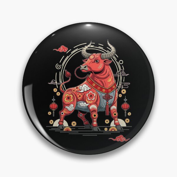 Item preview, Auspicious Ox Guardian designed and sold by ZodiacWonders.