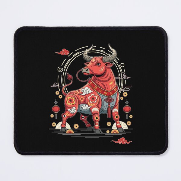 Item preview, Auspicious Ox Guardian designed and sold by ZodiacWonders.