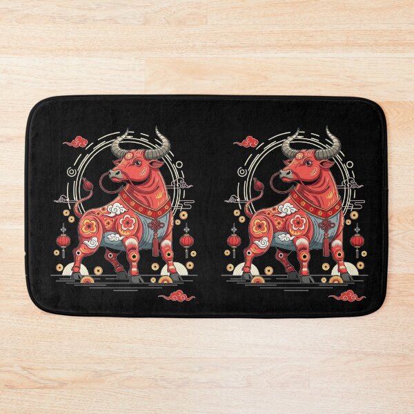 Item preview, Auspicious Ox Guardian designed and sold by ZodiacWonders.