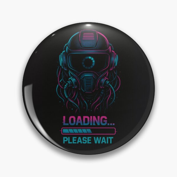 Item preview, Cyber Skull – Loading Please Wait Gamer designed and sold by LiLeDesigns.