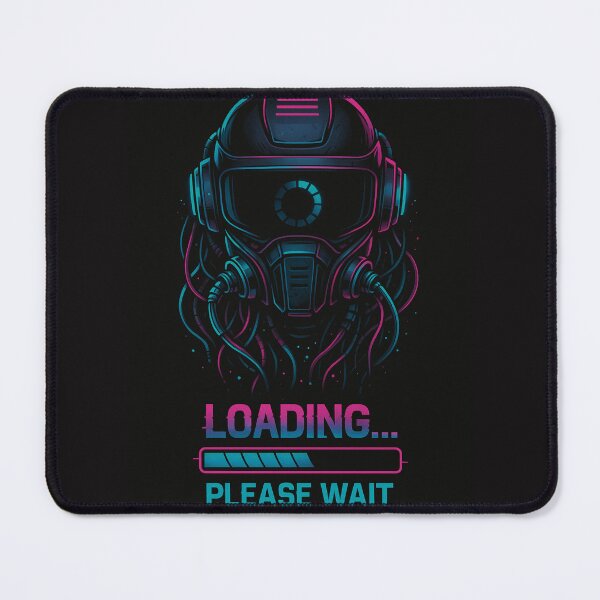 Item preview, Cyber Skull – Loading Please Wait Gamer designed and sold by LiLeDesigns.