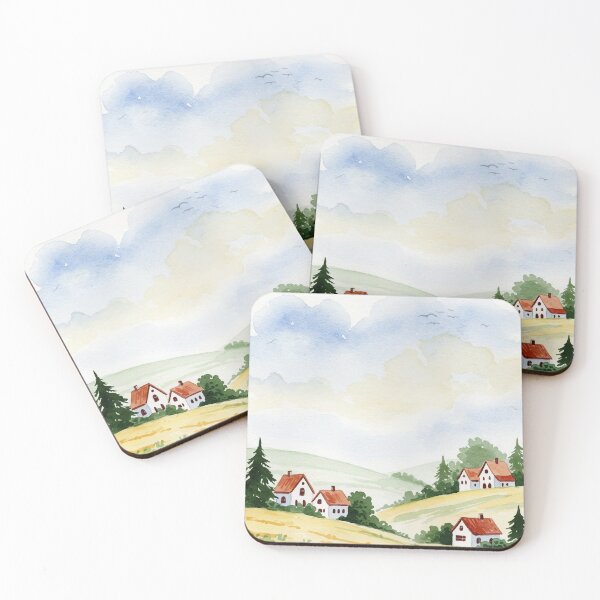 Item preview, Rural landscape designed and sold by Design4uStudio.