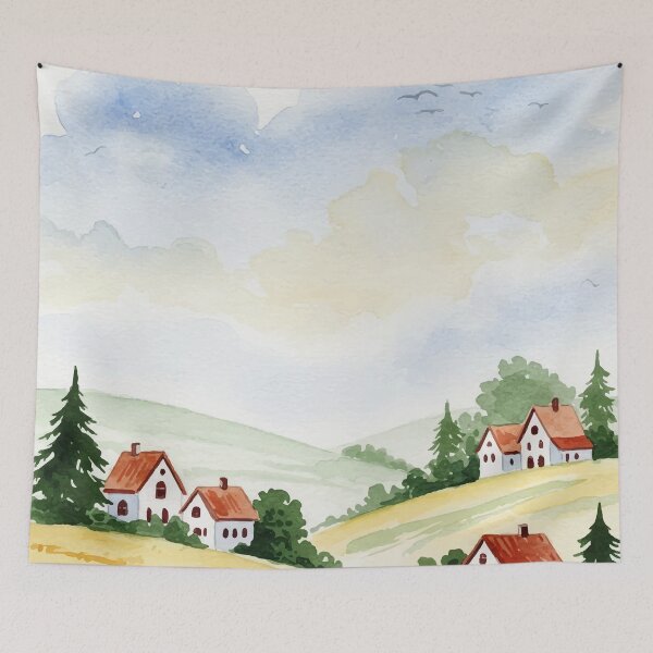 Item preview, Rural landscape designed and sold by Design4uStudio.