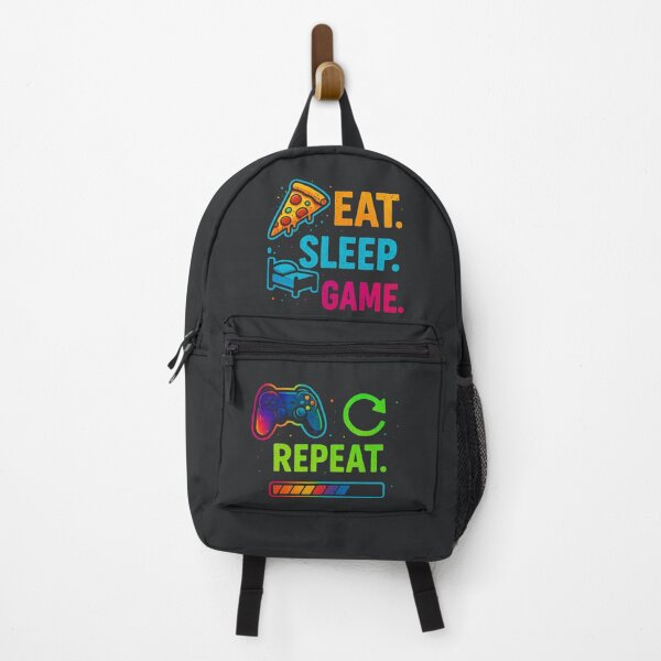 Artikelvorschau, Eat Sleep Game Repeat – Gaming Controller entworfen und verkauft von LiLeDesigns.