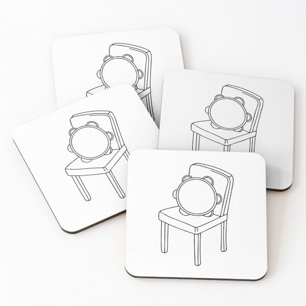 Item preview, A tambourine resting on top a chair designed and sold by rasagamastore.