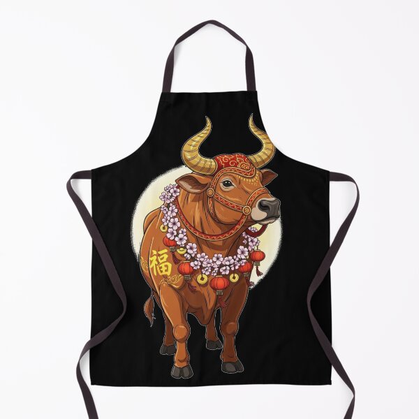 Item preview, Fortune Ox Blossom Celebration designed and sold by ZodiacWonders.