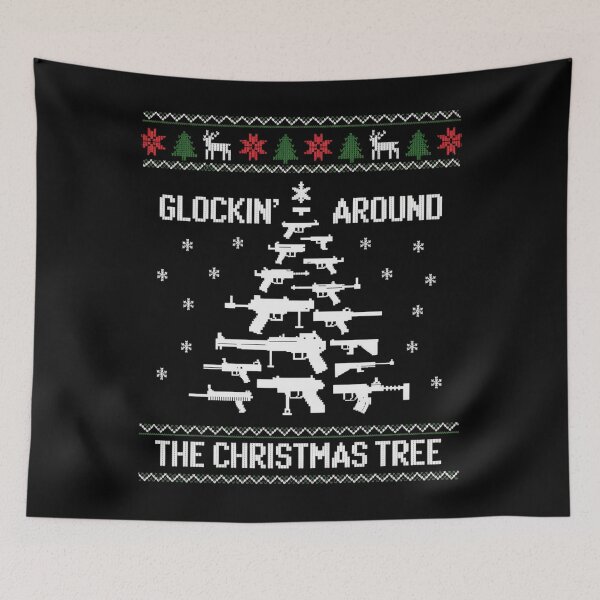 Item preview, Guns Ugly Christmas Sweaters Gun Lovers designed and sold by TorjeARTStore.