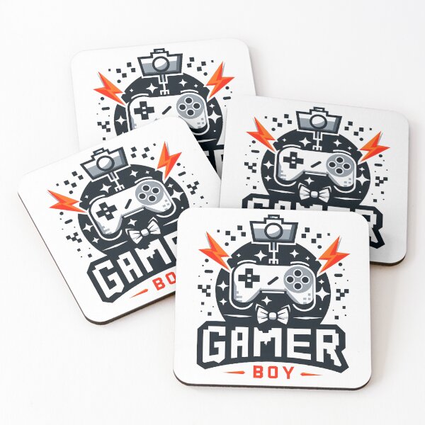 Item preview, Monochrome Gamer Boy Design - Sleek Gaming Icon Art. designed and sold by The-T-In-Retro.
