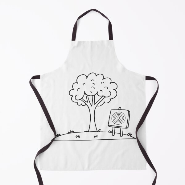Item preview, A target board on beside tree in a clearing designed and sold by rasagamastore.