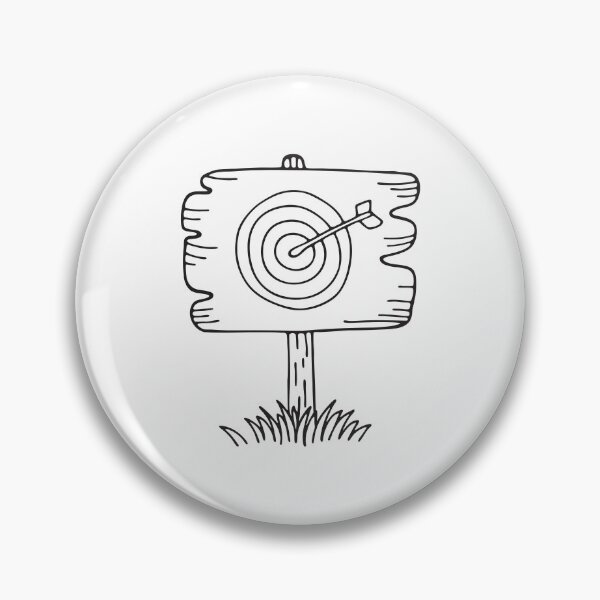 Item preview, A target board pinned on tree designed and sold by rasagamastore.
