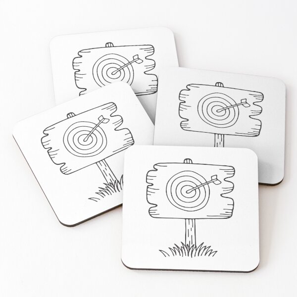 Item preview, A target board pinned on tree designed and sold by rasagamastore.
