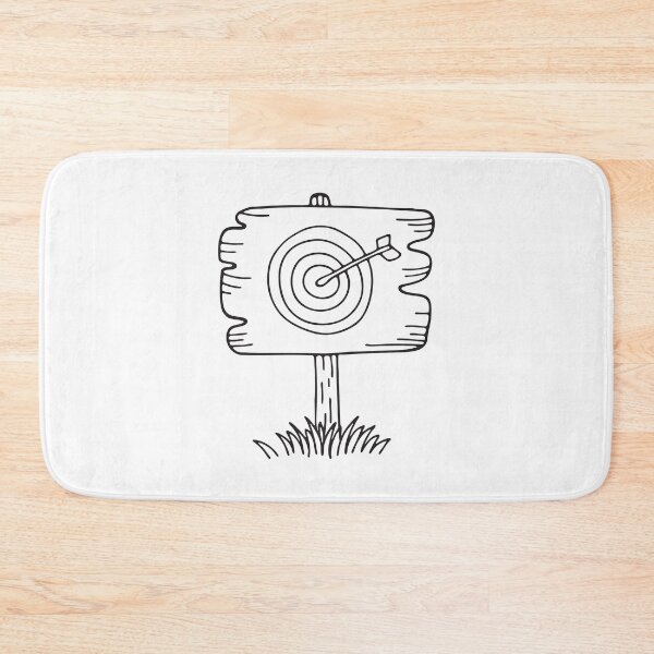 Item preview, A target board pinned on tree designed and sold by rasagamastore.
