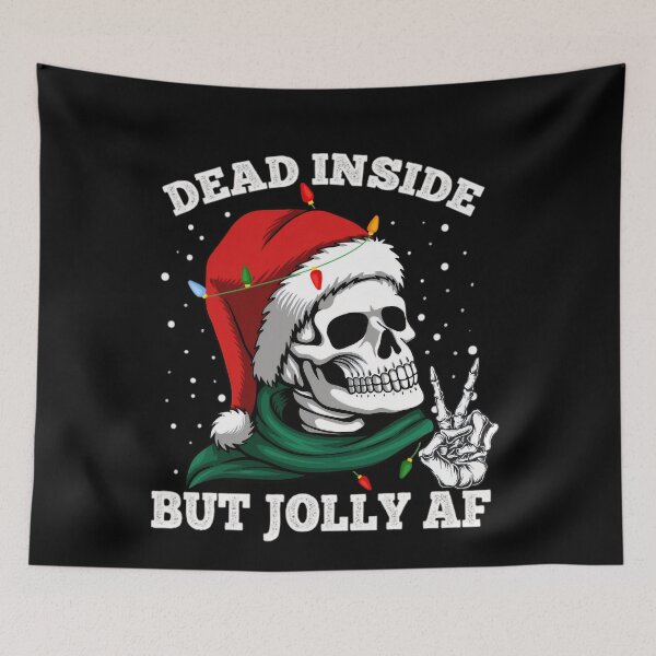 Item preview, Retro Af Christmas Essential Dead Vintage Jolly Classic Inside But designed and sold by SmithWSTaRR.