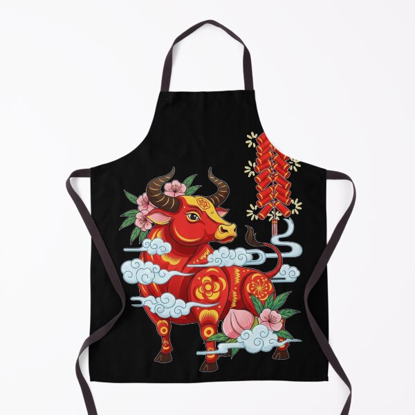 Item preview, Auspicious Ox, New Year's Bliss designed and sold by ZodiacWonders.