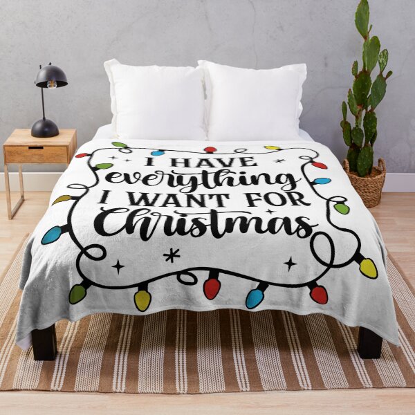 Item preview, I Have Everything I Want For Christmas, His And Her Christmas Shirts designed and sold by WilliaMaler.