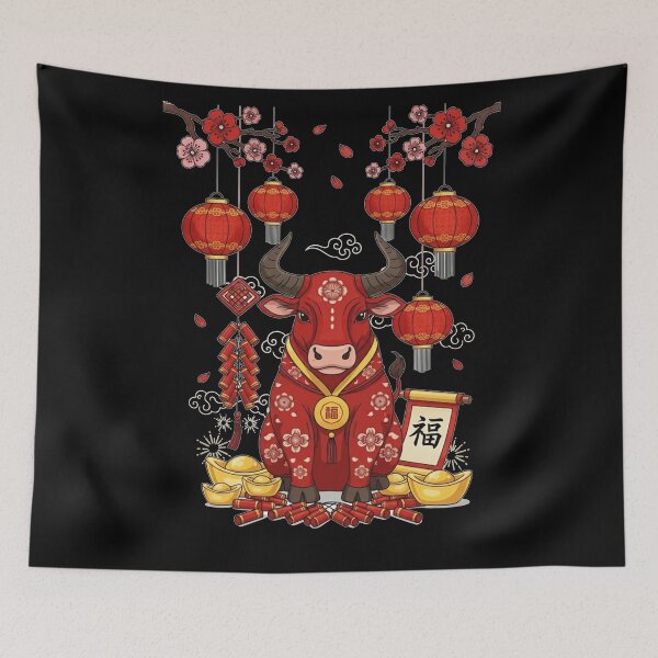 Item preview, Year of the Ox Blessing designed and sold by ZodiacWonders.