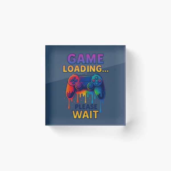 Artikelvorschau, Gaming Controller – Game Loading Please Wait entworfen und verkauft von LiLeDesigns.