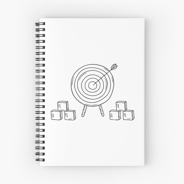 Item preview, A target board near toy blocks arranged in circles designed and sold by rasagamastore.