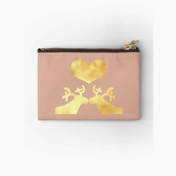 Item preview, Golden Reindeer couple on creme - Calm, Sensory-Friendly designed and sold by CreaTwinkles.