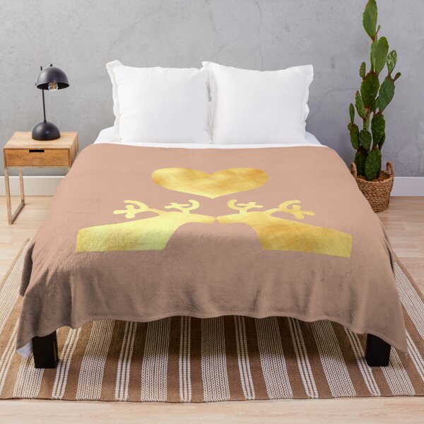 Item preview, Golden Reindeer couple on creme - Calm, Sensory-Friendly designed and sold by CreaTwinkles.