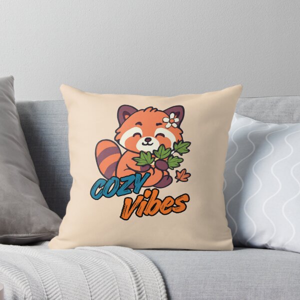 Item preview, Cute Cozy Vibes with cute raccoon designed and sold by Bossmommy84.