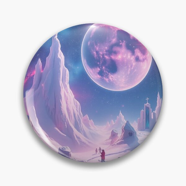 Item preview, Surreal Winter Dreamscape - Cosmic Lights & Fantasy Vibes designed and sold by FotoworldEdel.