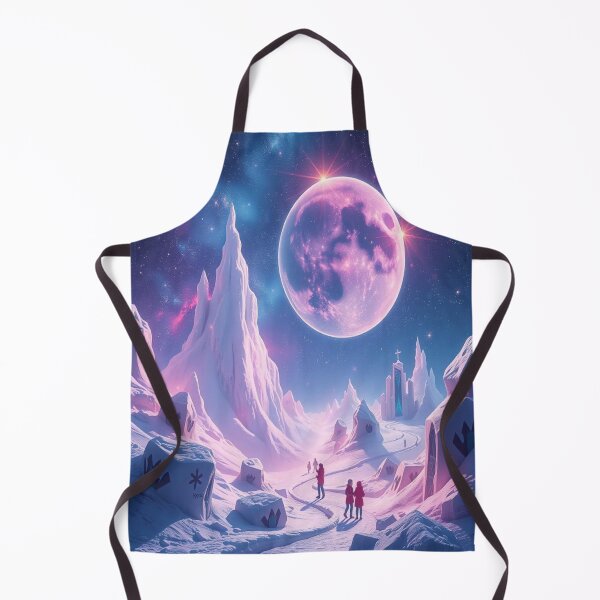 Item preview, Surreal Winter Dreamscape - Cosmic Lights & Fantasy Vibes designed and sold by FotoworldEdel.
