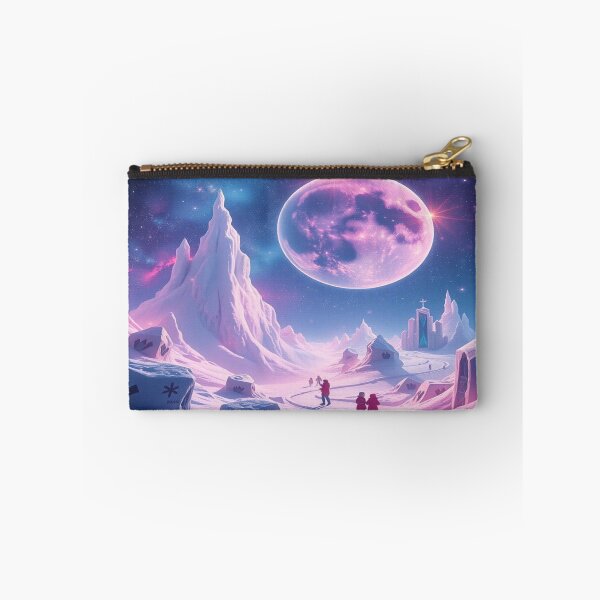 Item preview, Surreal Winter Dreamscape - Cosmic Lights & Fantasy Vibes designed and sold by FotoworldEdel.