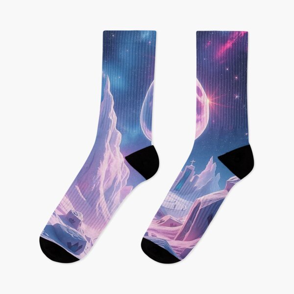 Item preview, Surreal Winter Dreamscape - Cosmic Lights & Fantasy Vibes designed and sold by FotoworldEdel.