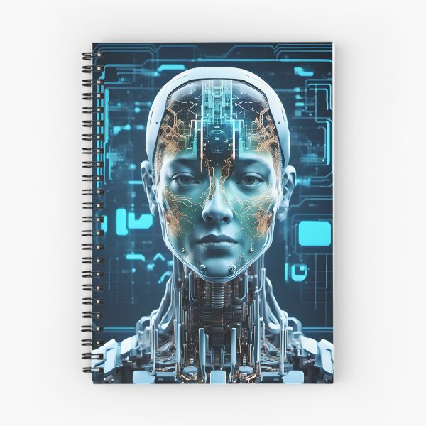 Item preview, Female head with a circuit board. Generative AI designed and sold by homydesign.