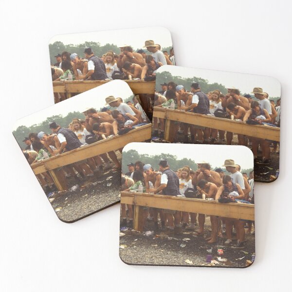 Item preview, Concert Fans Washing Up At Woodstock 94 - Photograph designed and sold by ConcertImages.