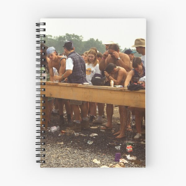 Item preview, Concert Fans Washing Up At Woodstock 94 - Photograph designed and sold by ConcertImages.