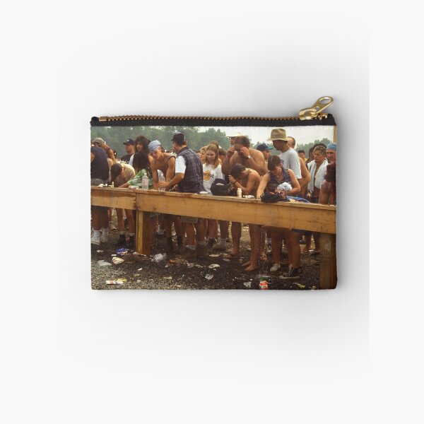 Item preview, Concert Fans Washing Up At Woodstock 94 - Photograph designed and sold by ConcertImages.