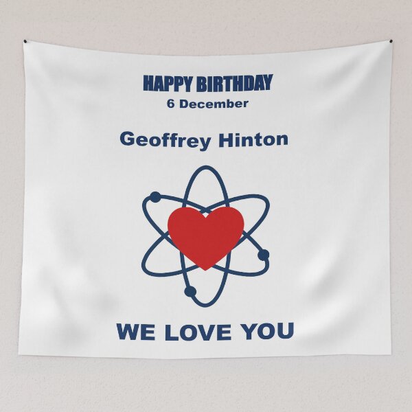 Item preview, Tribute to Geoffrey Hinton  — 6 December designed and sold by ariksworld.