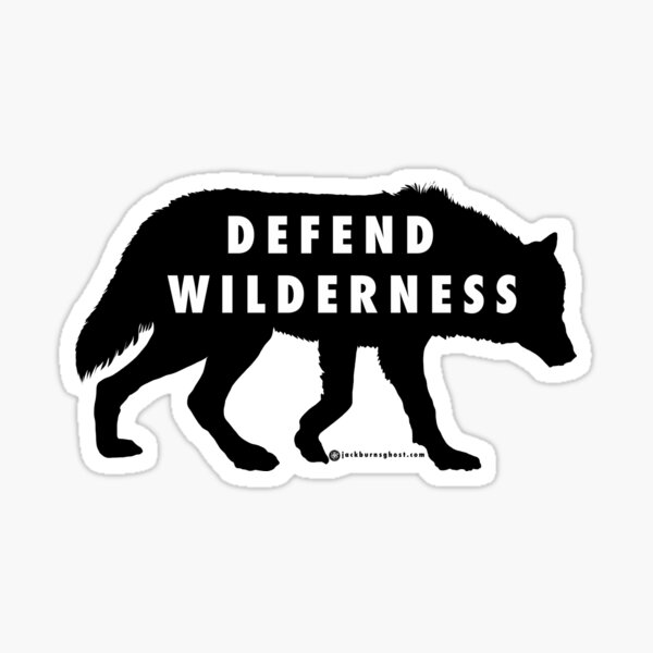 Item preview, Defend Wilderness - Gray Wolf designed and sold by River and Ridge.