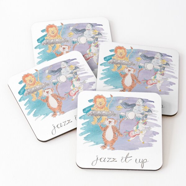 Item preview, Jazz It Up Animals designed and sold by The Orangutan Gallery.