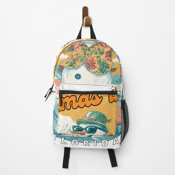 Item preview, Florida Christmas Time: Surfing Snowman Tropical Holiday Beach Vibe designed and sold by ChefsSpicyFits.