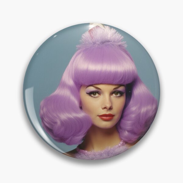 Item preview, Kitsch Christmas 1960s 60s retro purple christmas tree woman greeting card designed and sold by MiettaPreston.
