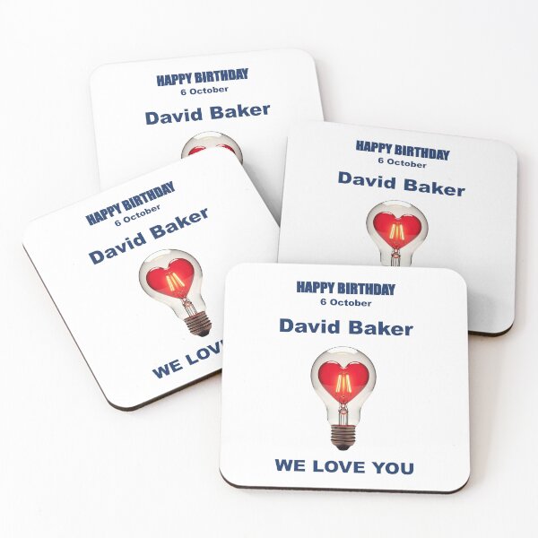 Item preview, Tribute to David Baker  — 6 October designed and sold by ariksworld.