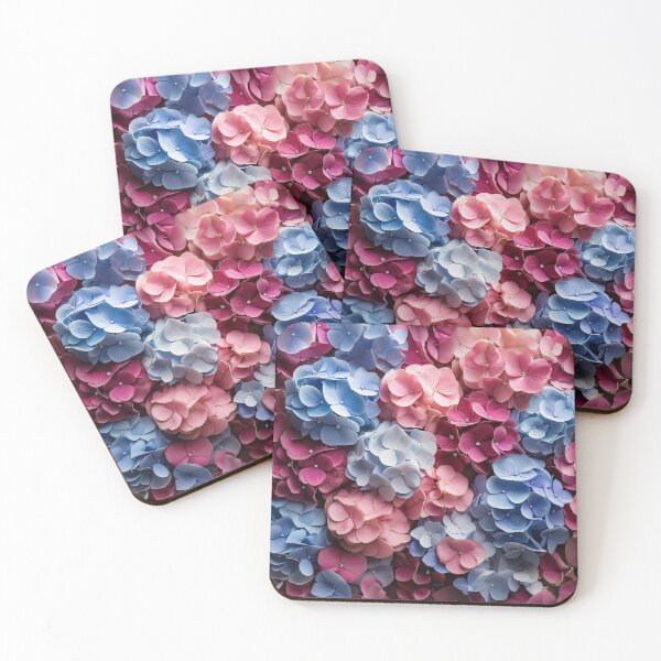 Item preview,  Pink and Blue Hydrangeas designed and sold by homydesign.