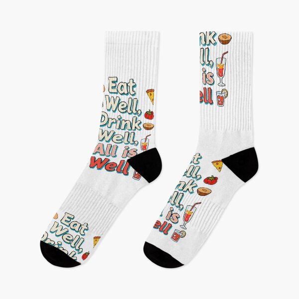 Item preview,  Eat Well, Drink Well, All Is Well designed and sold by SugarCore.