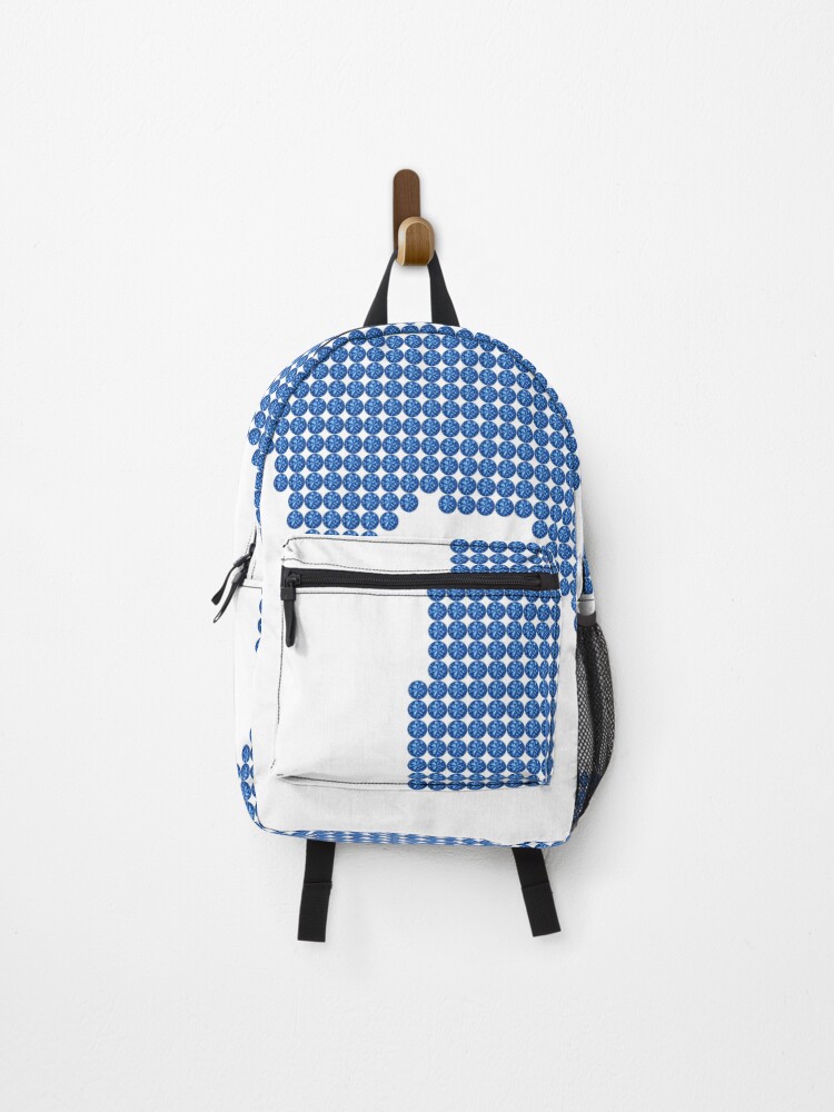 Thumbnail 1 of 3, Backpack, Blue Rhinestone Texas designed and sold by TheIconSmith.
