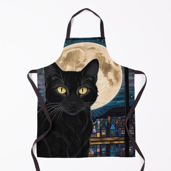 Item preview, Black City Cat Landscape  designed and sold by FocusedArt.